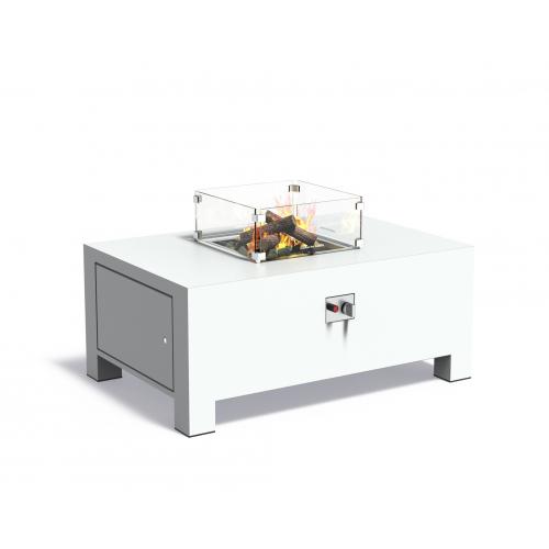 Vuurtafel Forno Brann aluminium 120x80x50cm.