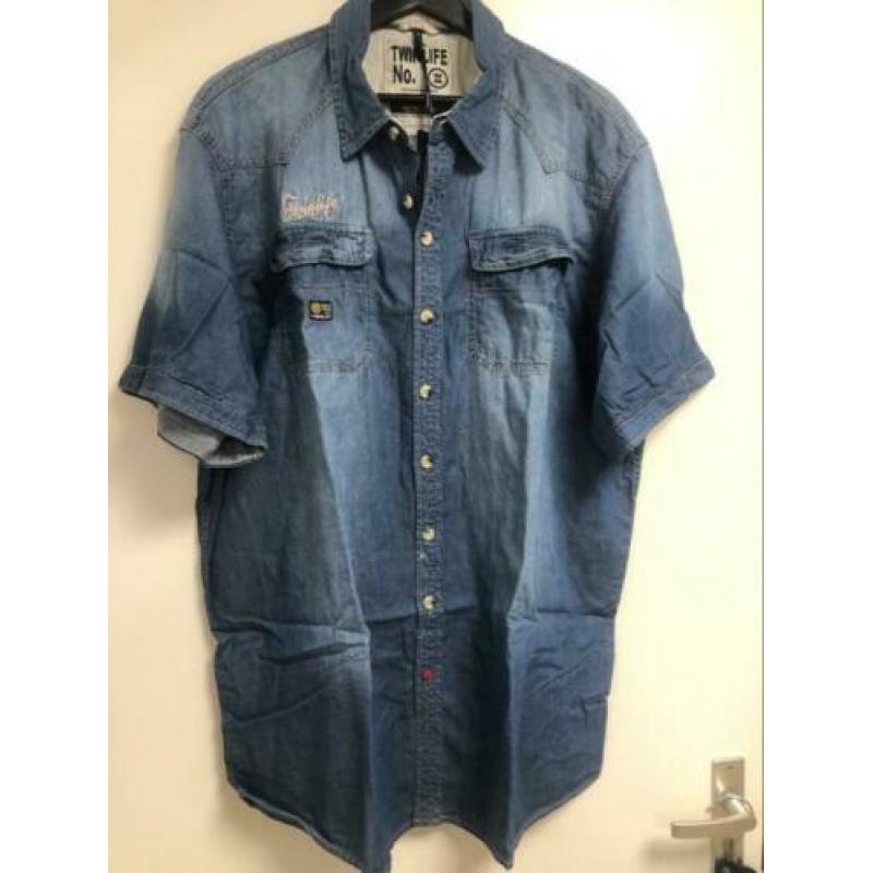 Twinlife denim shirt