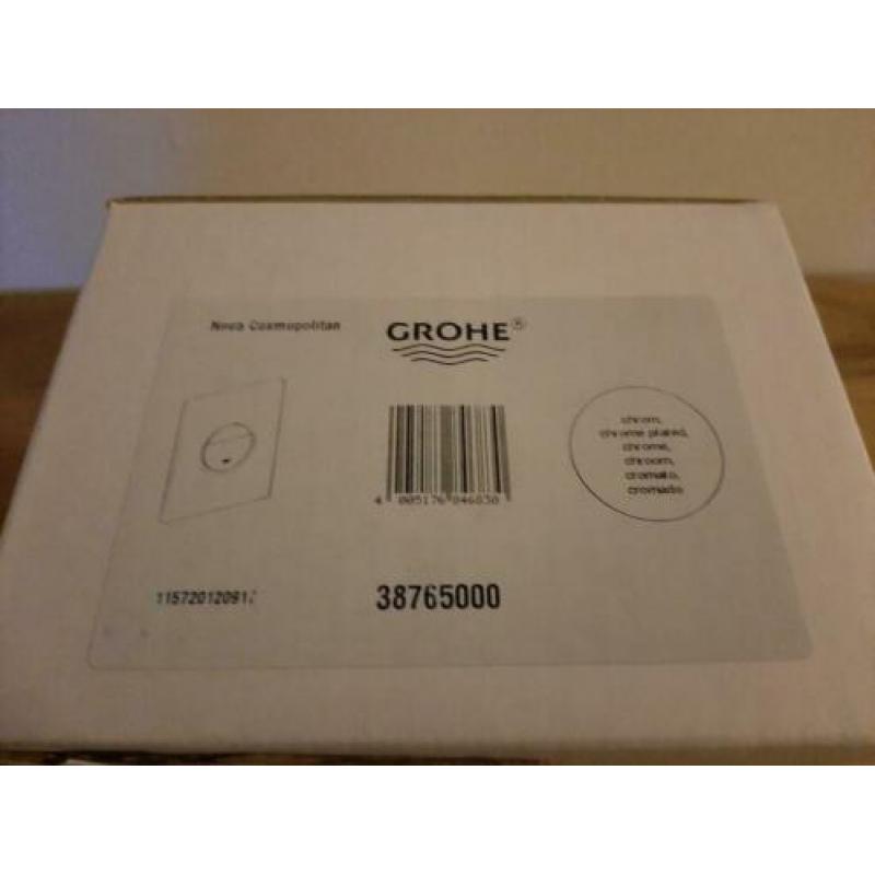 Nieuw bedienpaneel grohe nova cosmopolitan