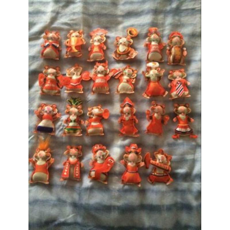 Complete verzameling hamsters (voetbal)