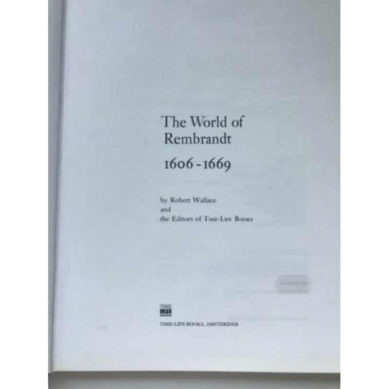 Robert Wallace - The world of Rembrandt