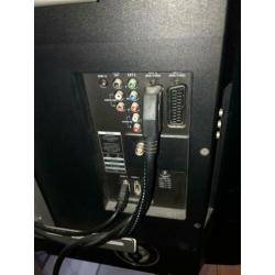 Philips 50 inch tv op beugel/meubel incl woofer/versterker