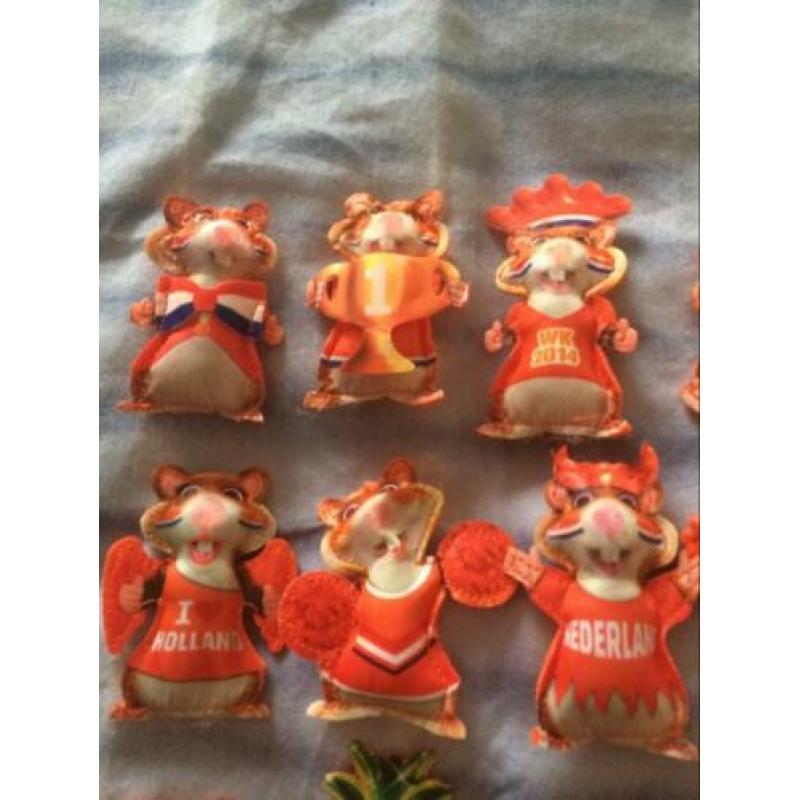 Complete verzameling hamsters (voetbal)