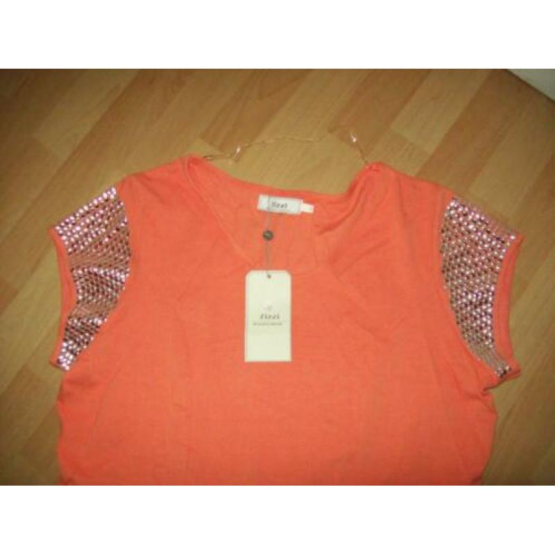 NIEUW! Trendy mooie design peplum top van Zizzi maat L=XXL