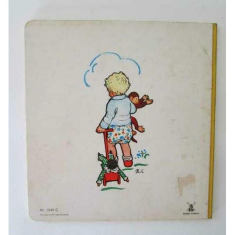 Vintage Prent leesboek H324: Rie Cramer - Bont en blij Nr. 1