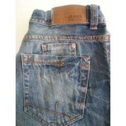 ZGAN blauwe spijkerbroek jeans Hema maat 164 regular fit
