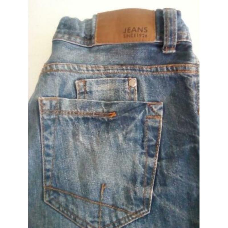 ZGAN blauwe spijkerbroek jeans Hema maat 164 regular fit