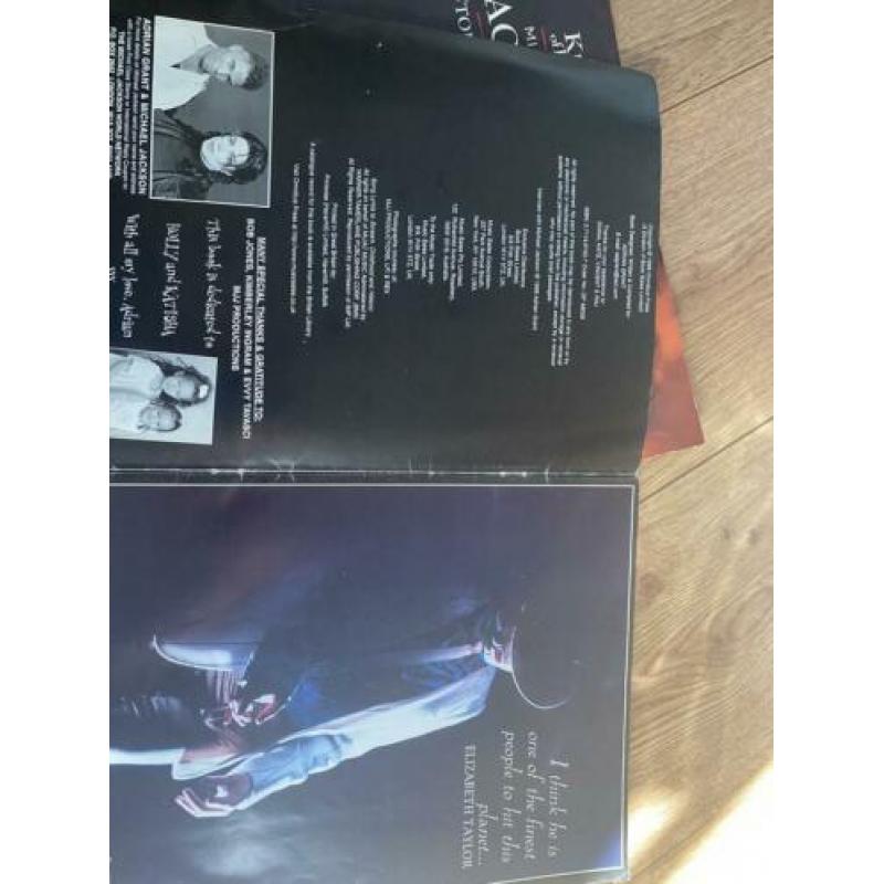 Michael Jackson boeken en dvd en bij ray collectie