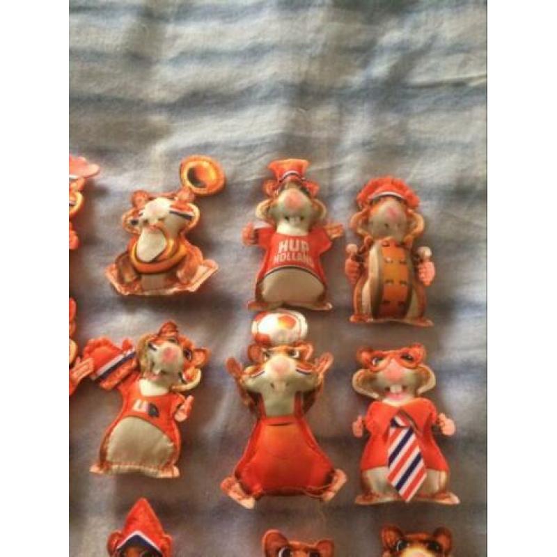Complete verzameling hamsters (voetbal)