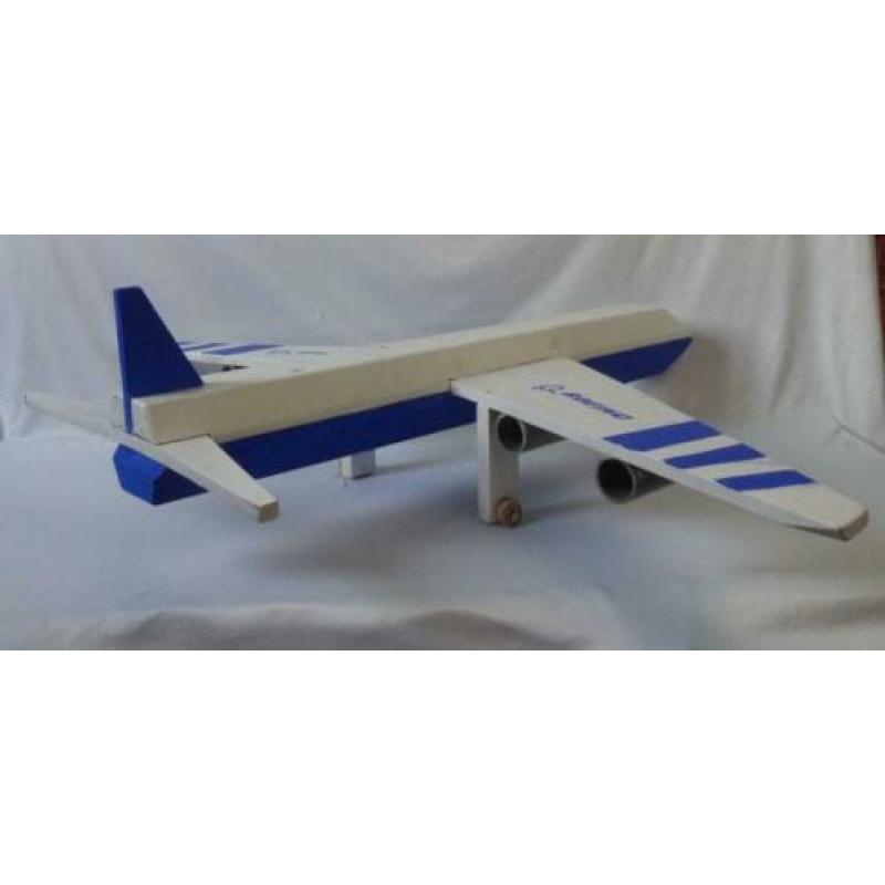 Houten vliegtuig Boeing