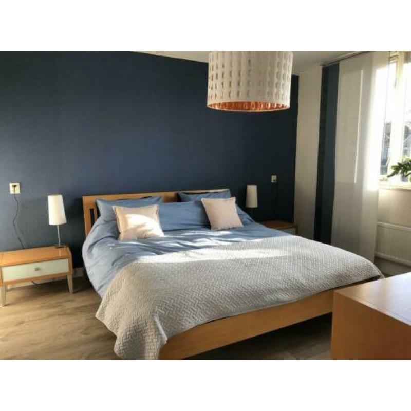 Morgana/Auping bed 180x200 met nachtkastjes en ladenkast