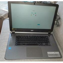 Acer chromebook 15” bluethoot hdmi nog heel goed!