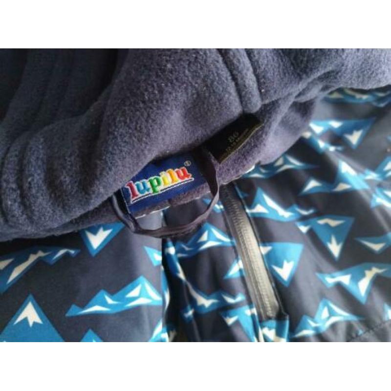 Skipak winterpak maat 86 blauw sneeuwpak zgan overall