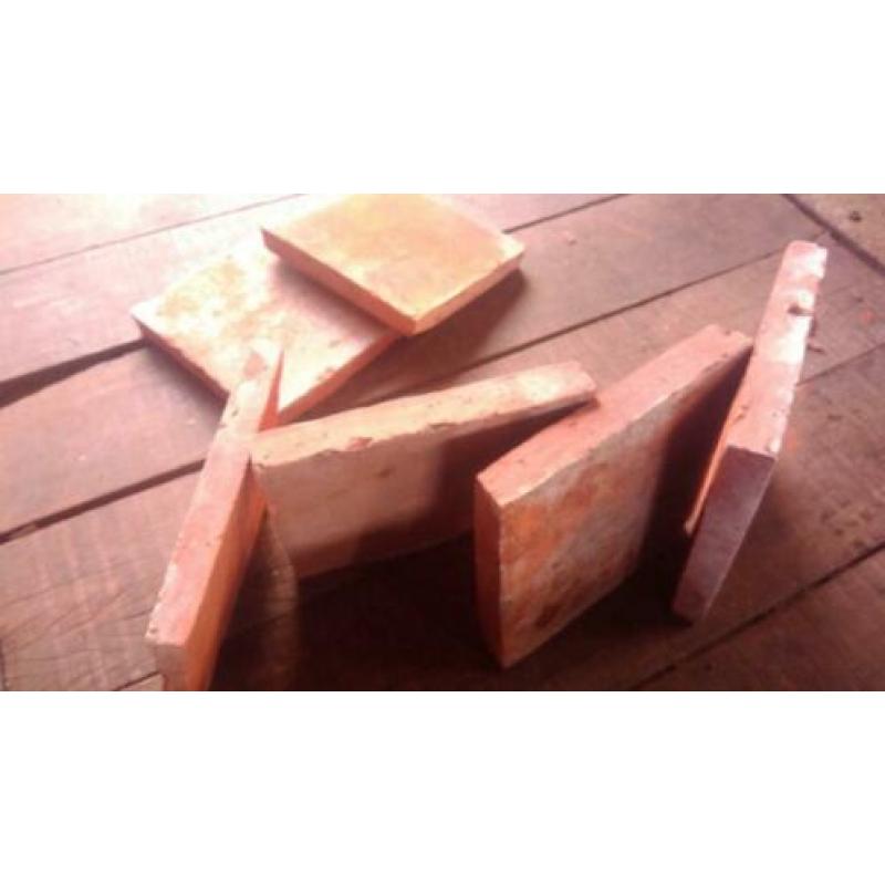 antieke estriken 22x22cm.