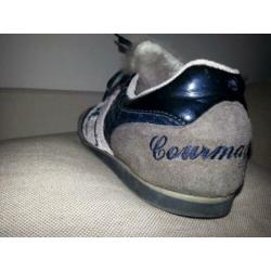 d'AQUASPARTA schoenen, d.blauw met bruin maat 36