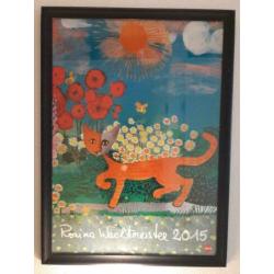 Rosina Wachtmeister katten schilderij 55x75