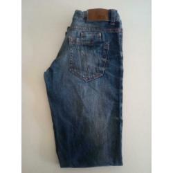 ZGAN blauwe spijkerbroek jeans Hema maat 164 regular fit