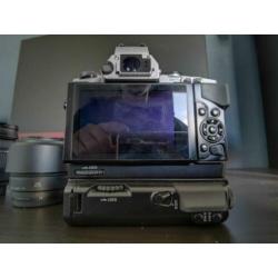 Olympus OM-D E-M5 complete set met lenzen en batterijgrip