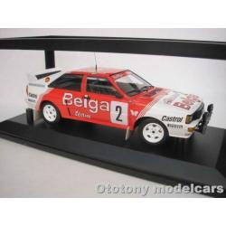 Audi Quattro A2 #2 Boucles de Spa 1985 1/18 Minichamps