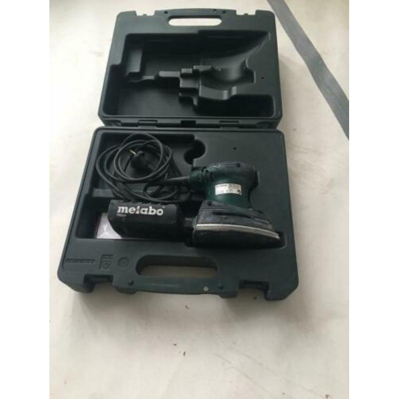 Metabo vlakschuurmachine