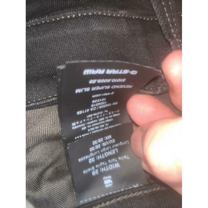 G-star broek maat 29