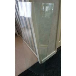 ALLEEN GLASPLAAT TE KOOP Glasplaat facet geslepen-gehard 1,2