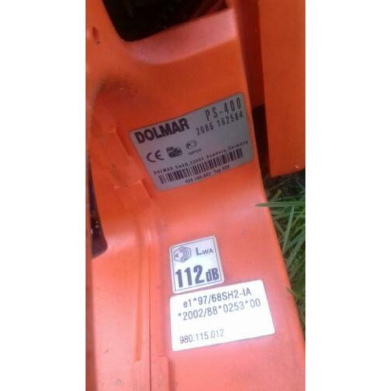 Dolmar ps400 kettingzaag motorzaag