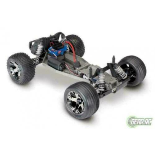 Traxxas Rustler VXL Brushless met TSM (zonder accu en lader)