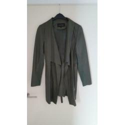 Leren Jas/ colbert Transmission maat XL