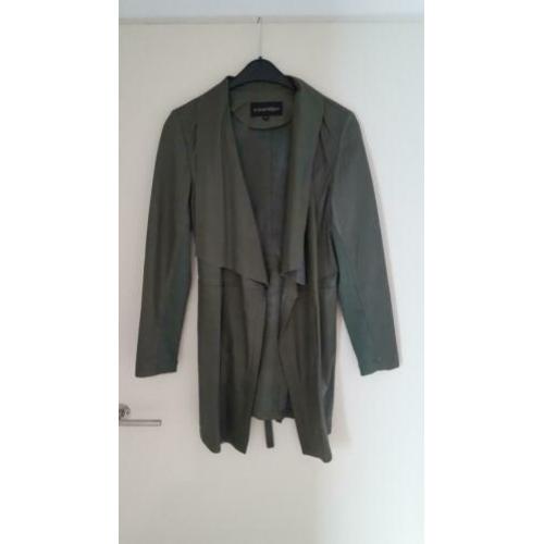Leren Jas/ colbert Transmission maat XL