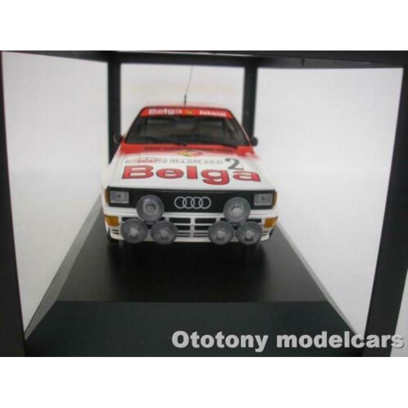 Audi Quattro A2 #2 Boucles de Spa 1985 1/18 Minichamps