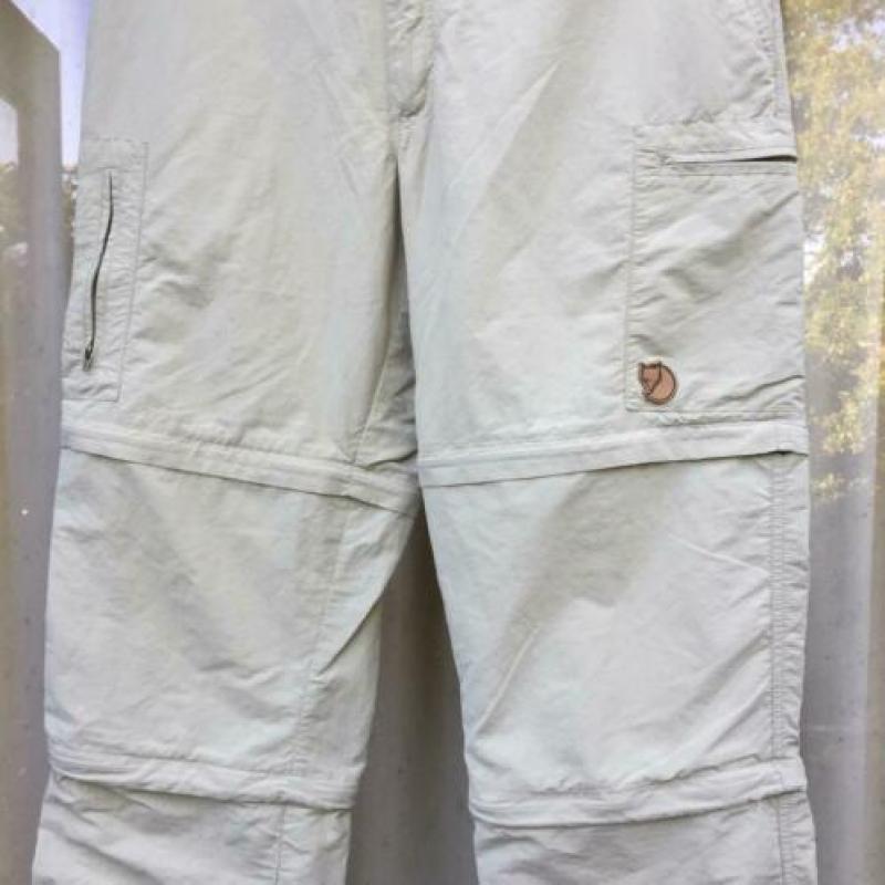 Fjallräven heren afritsbare broek maat 50