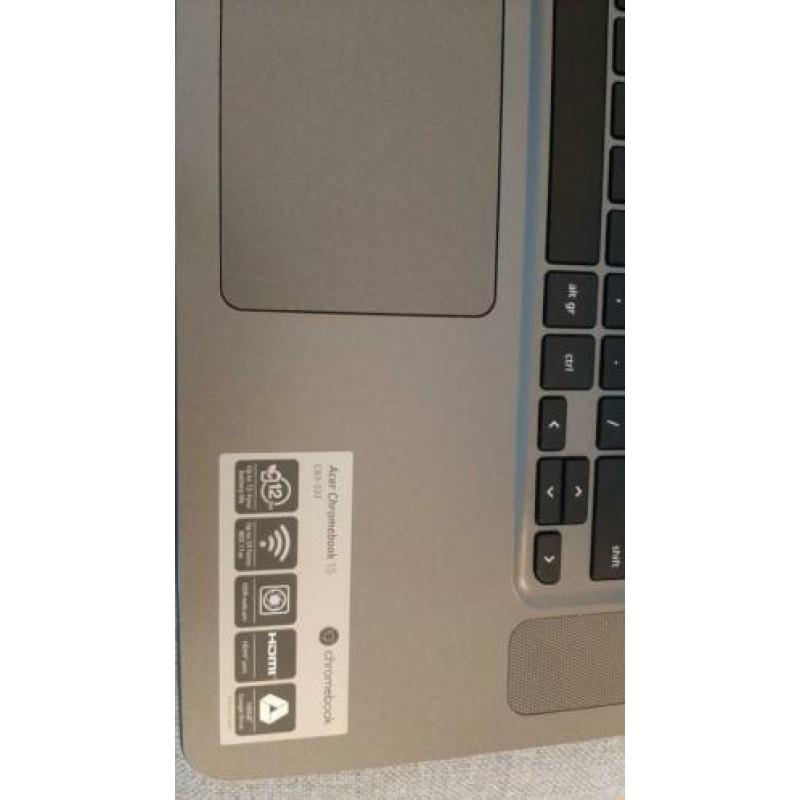 Acer chromebook 15” bluethoot hdmi nog heel goed!