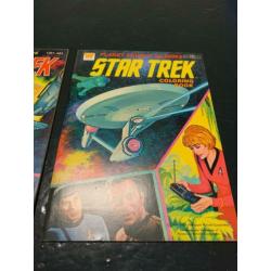 Star Trek - Vintage kleurboeken 1977