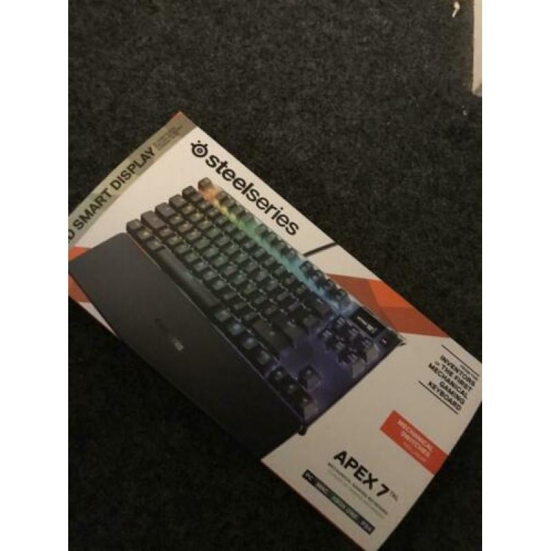 SteelSeries Apex 7 TKL Gaming Toetsenbord Red Switches RGB