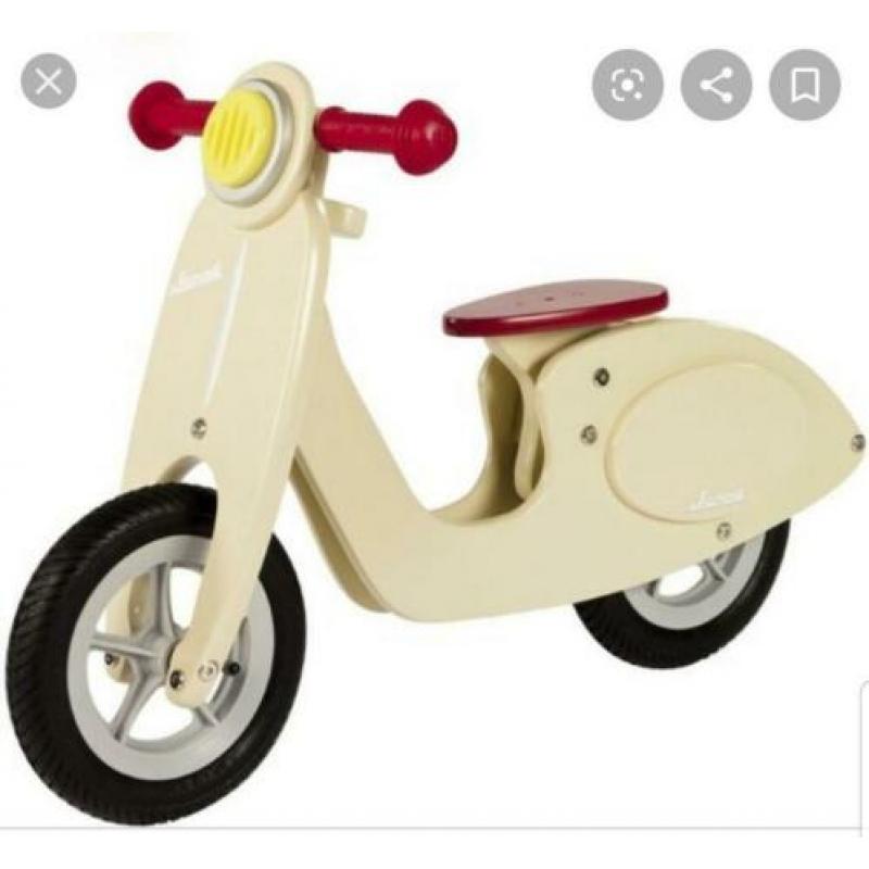 Loopfiets loopscooter loopmotor Janod