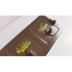 Brabantia handdoekenrek bruin ouderwets