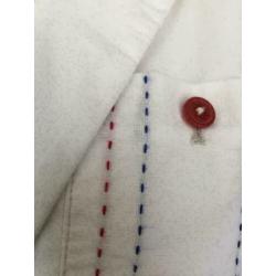 D690 G-Star Raw maat M=38/40 jasje colbert blazer wit