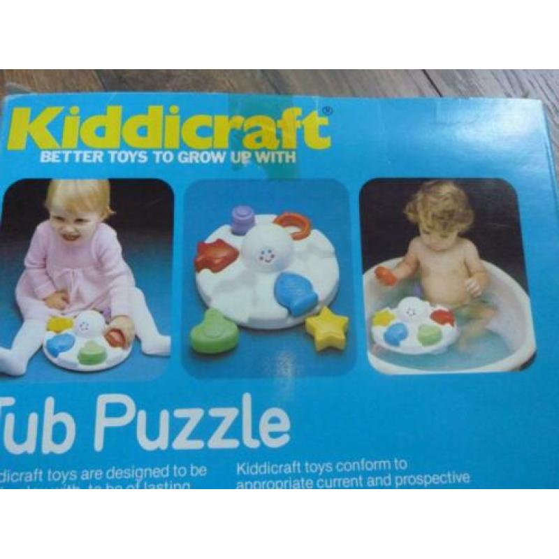 kiddicraft jaar 1978 compleet met doos! 1-4 jaar