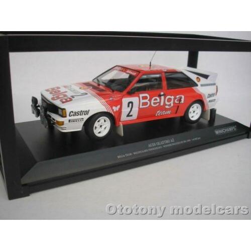 Audi Quattro A2 #2 Boucles de Spa 1985 1/18 Minichamps