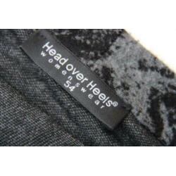 Vest grijs/ zwart Head over Heels mt 54
