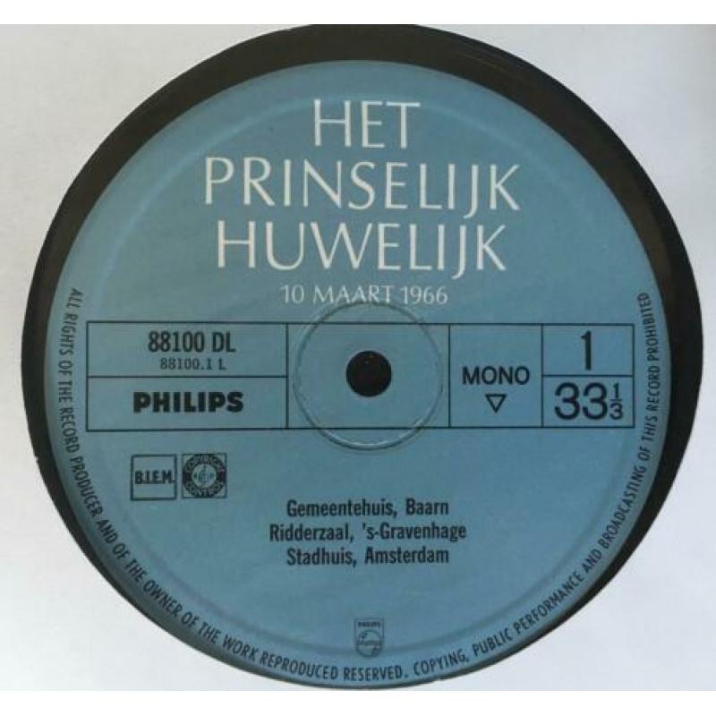 Prinselijk huwelijk op 2 dubbel LP’s