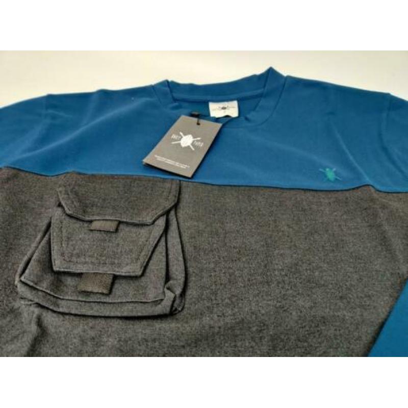 (Maat M) Daily Paper Navy Panel Sweater