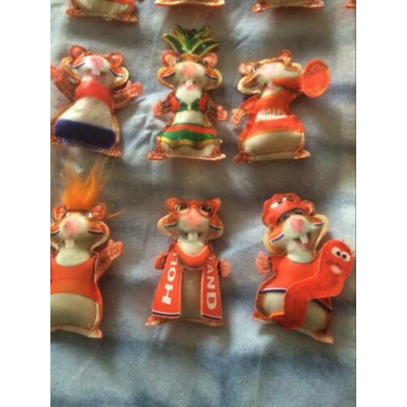 Complete verzameling hamsters (voetbal)