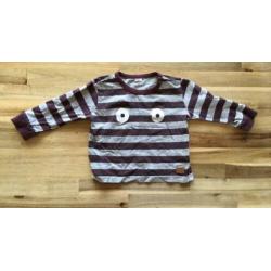 Maat 86 - shirt lange mouwen