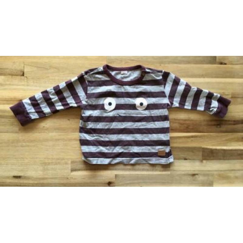 Maat 86 - shirt lange mouwen