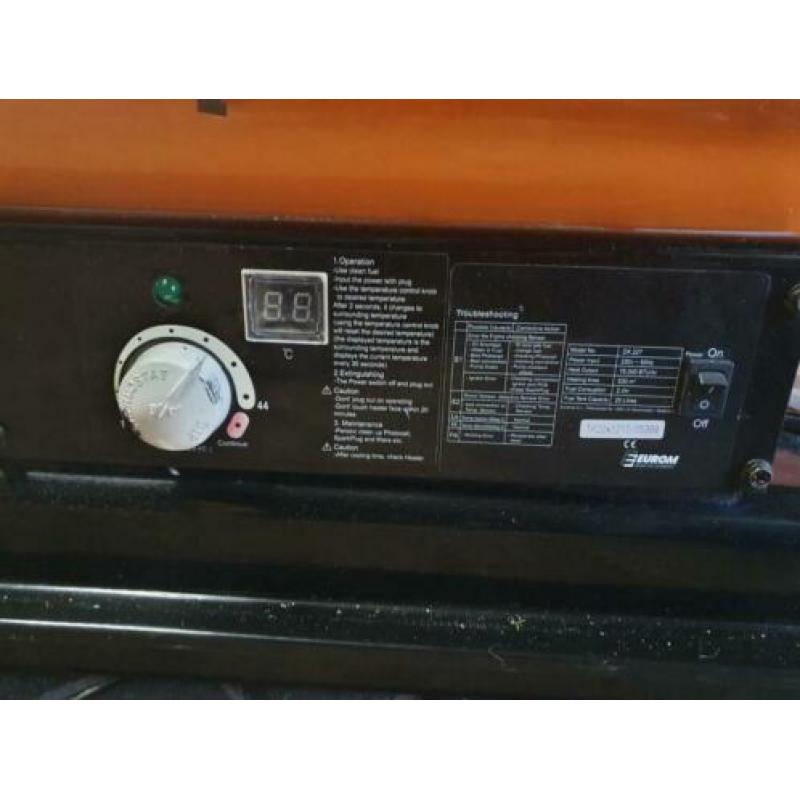 Eurom heater diesel te koop