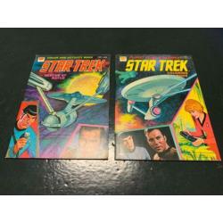 Star Trek - Vintage kleurboeken 1977