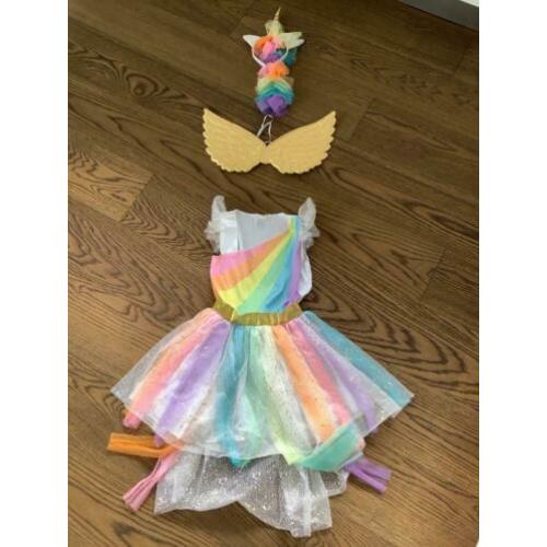 Jurkje “Unicorn” maat 122/128 zo goed als nieuw