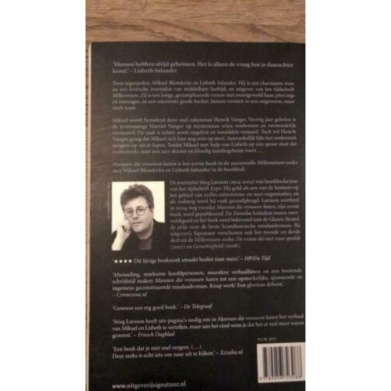 De millennium trilogie van Stieg Larsson 5 boeken